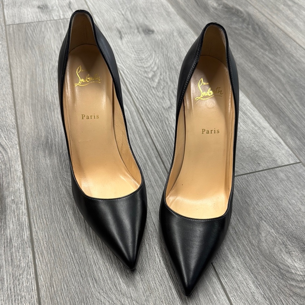 Christian Louboutin Apostrophy Pump 100 NAPPA - Picture 4 of 9